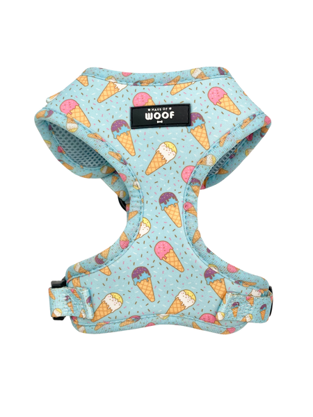 Summer Scoops Dog Harness