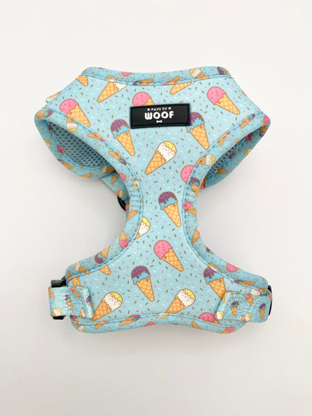 Summer Scoops Dog Harness