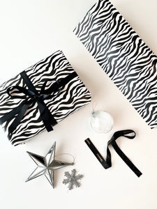 Sassy Zebra Gift Wrap